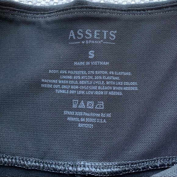 Assets by Spandex Black High Waist Leggings S - Picture 4 of 6